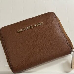 Michael Kors Tan Leather Wallet